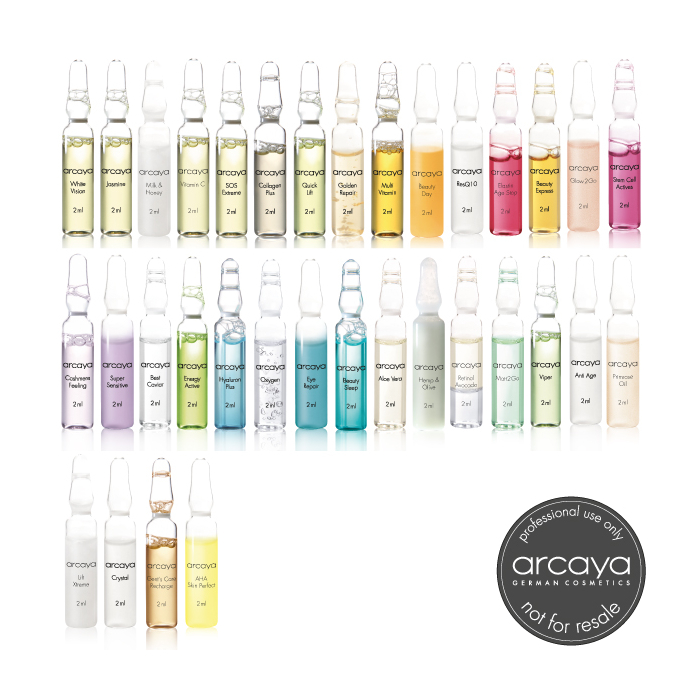 Kabinenware-Set Ampullen