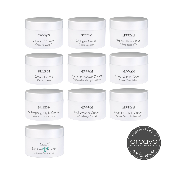 Kabinenware-Set Cremes 